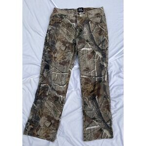 Realtree AP Camo Pants Mens 32x30 Cotton Hunting Camouflage Trousers S5761-C3